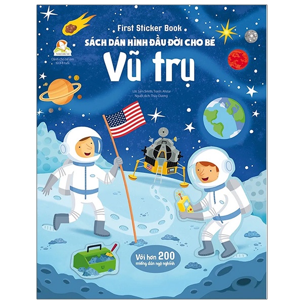 Sách First Sticker Book - Sách Dán Hình Đầu Đời Cho Bé - Vũ Trụ