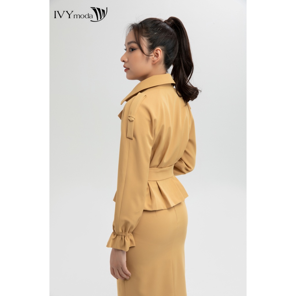 Chân váy ôm 6 khuy IVY moda MS 31M6109