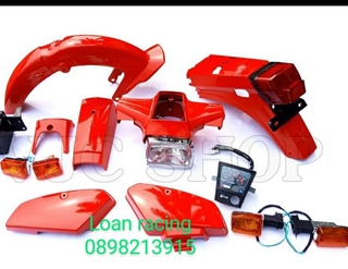 Dàn áo cub 82 ,cub tôm, DD màu đỏ hàng