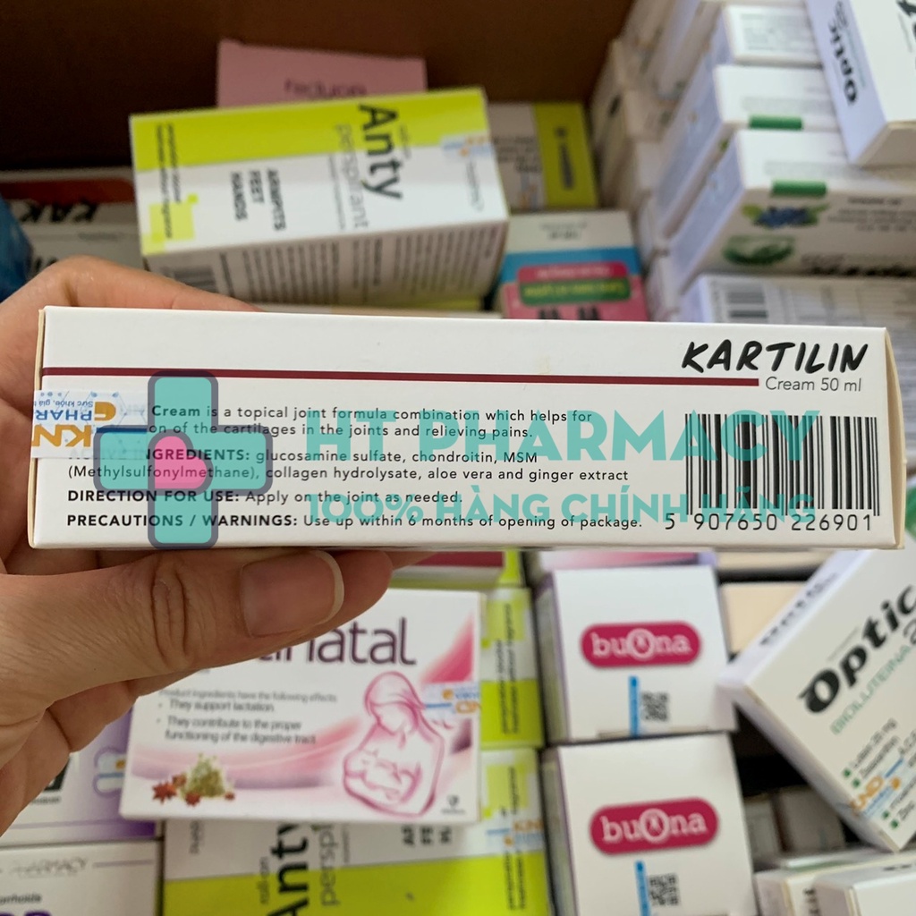 Kem bôi xương khớp KARTILIN (Nhập khẩu Châu Âu)
