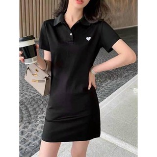 🌼 Váy cổ polo body trái tim nữ 🌼