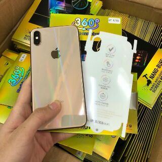 Dán lưng PPF 360° iphone XS max