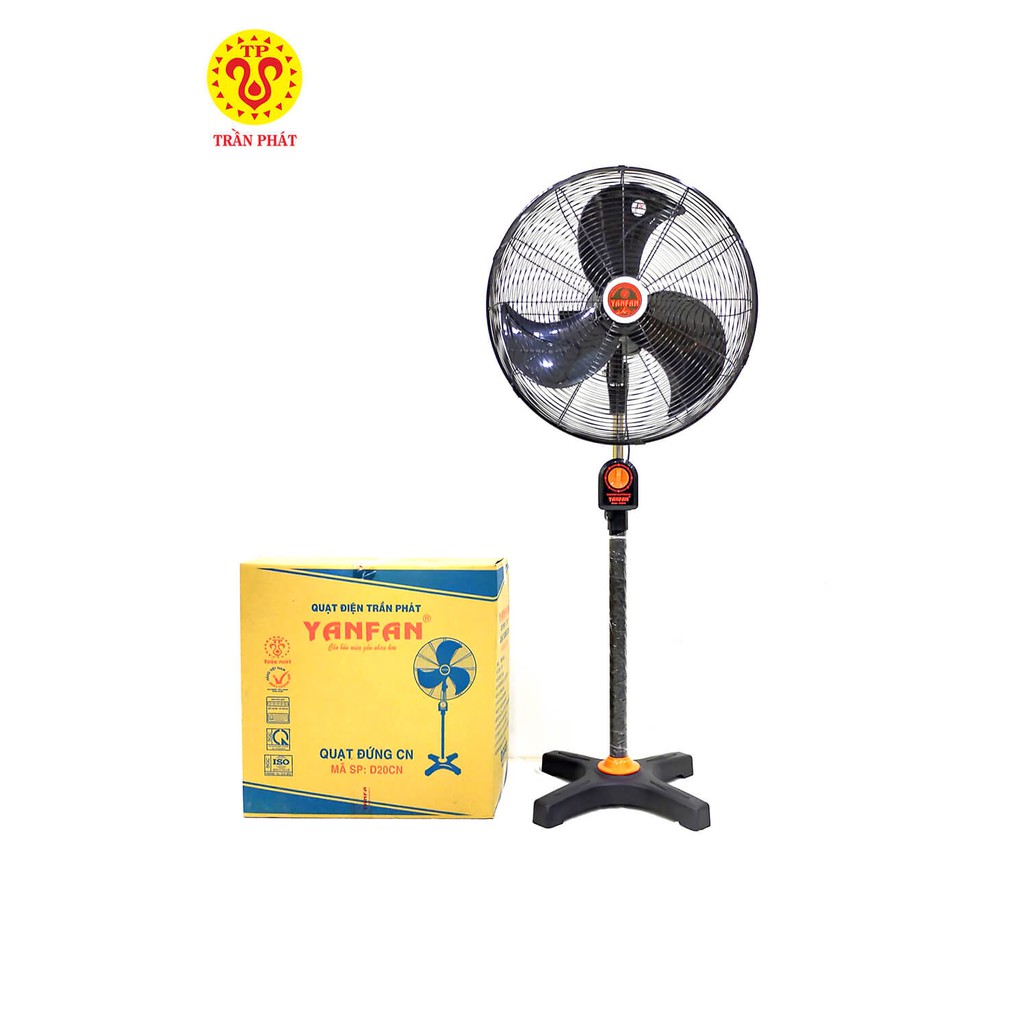 Quạt đứng công nghiệp Yanfan - Hàng VN CLC - cánh 50cm, 110w - BH 2 năm