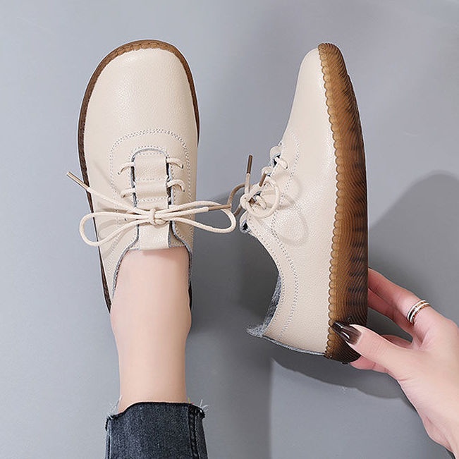 Giày Búp Bê Da Mềm Chống Trượt Thời Trang Cho Nữ