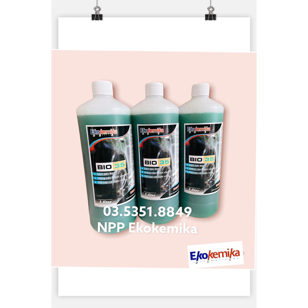 DUNG DỊCH RỬA KHOANG MÁY VÀ VỎ XE KHÔNG CHẠM EKOKEMIKA BIO 35