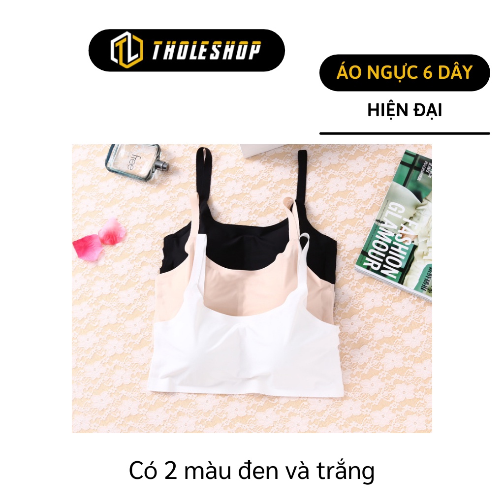 Áo Bra Nữ - Áo Lót Nữ 6 Dây Ngang Sau Lưng Tập Gym, Mix Các Trang Phục Khác 8752