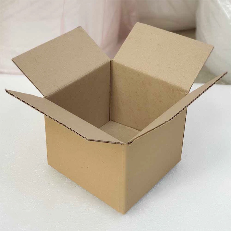 Hộp bìa carton 10x10x8, thùng bìa giấy cod đóng gói hàng quần áo giày dép