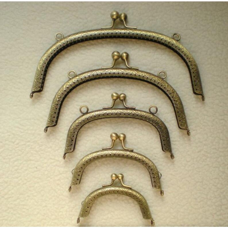 Tay cầm bằng đồng phụ kiện cho ví 8.5cm 10.5cm 12.5cm 16.5cm 20cm