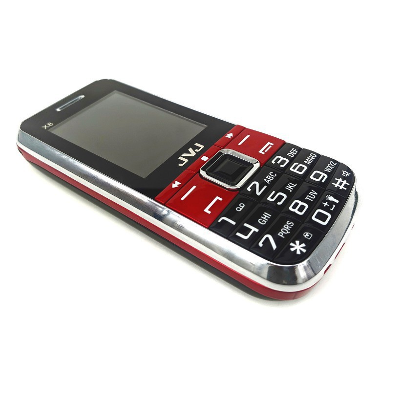 Điện thoại cho người già - Người cao tuổi - JVJ X8 bàn phím to, pin siêu khủng, nghe FM - chính hãng | BigBuy360 - bigbuy360.vn