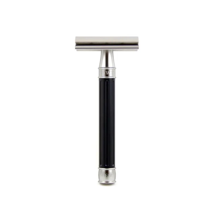 Dao cạo râu Edwin Jagger 3ONE6 Stainless Steel Black Safety Razor