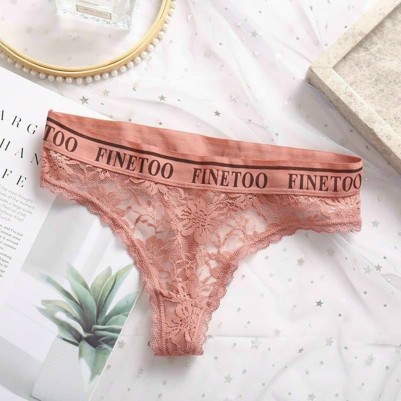 Quần Lót Nữ Lọt Khe Ren Họa Tiết Hoa Sexy Quyến Rủ Min Underwear 210142