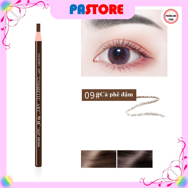 Chì xé kẻ lông mày COLOURED SOFT COMESTIC ART [ HÀNG MỚI VỀ ] chống thấm nước, chì kẻ mày không trôi PASTORE.