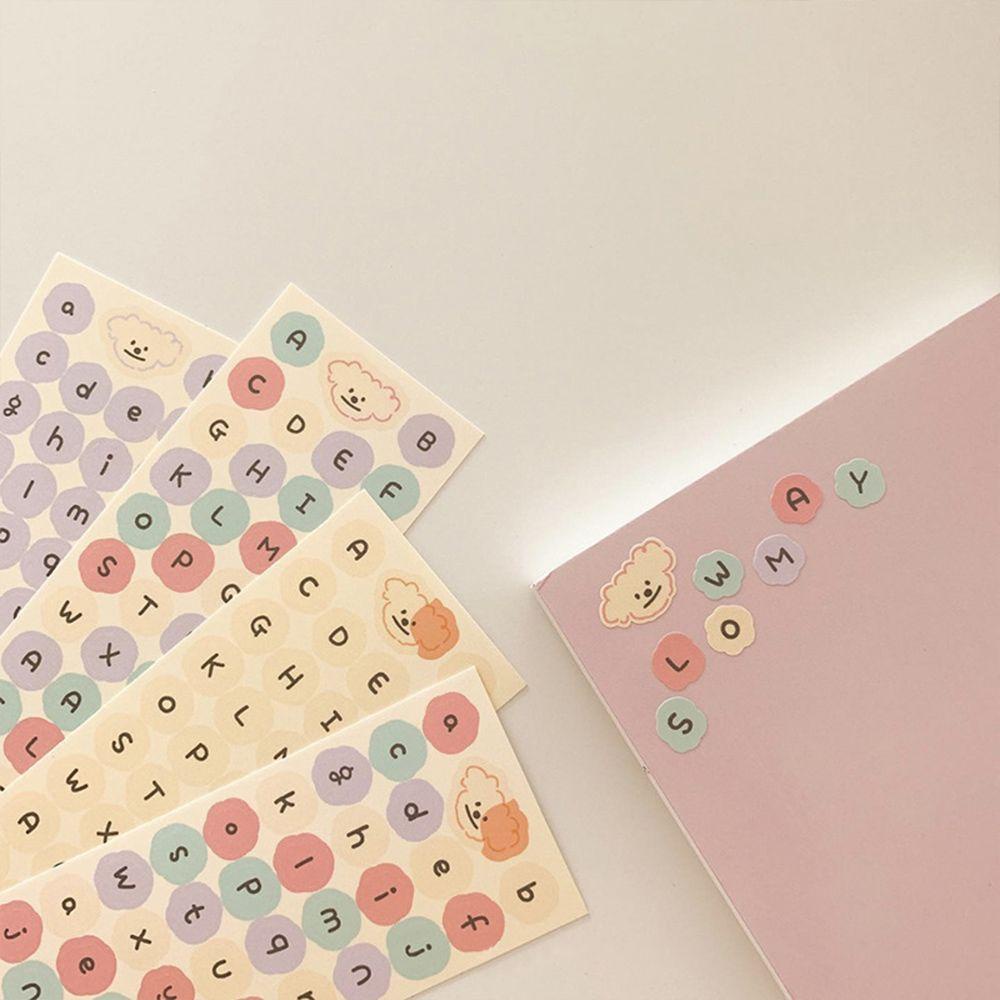 UUMIR Bảng chữ cái dán thủ công mỹ nghệ scrapbooking diy journal self adhesive