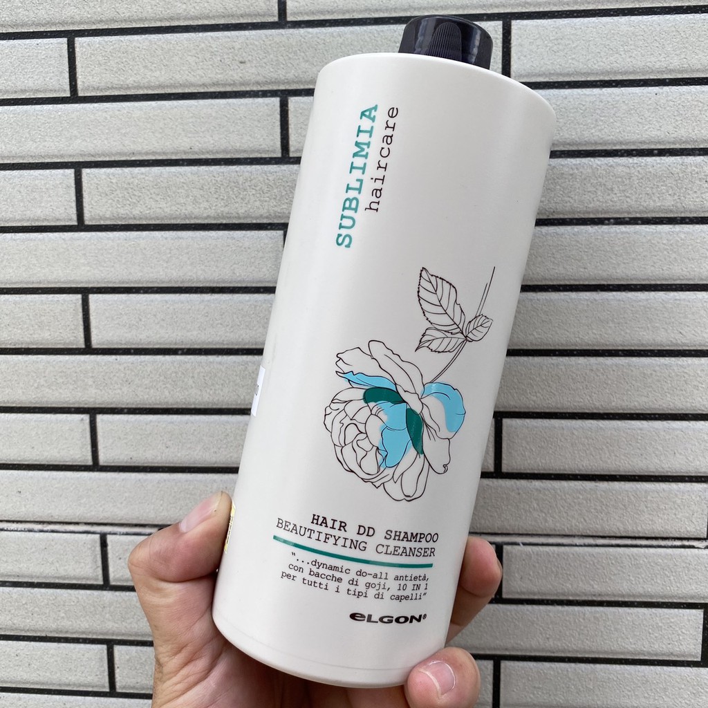 {Siêu rẻ} {Chính hãng} Dầu gội và mặt nạ hoàn hình Elgon Hair DD Beautifying Cleanser 750ml/500ml