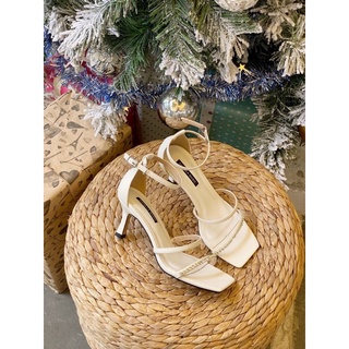 Giày sandal quai đá gót nhọn 7cm