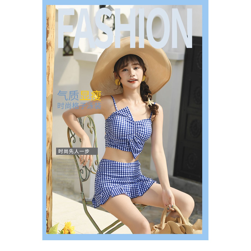 Bikini, Áo Tắm, Đồ Bơi Nữ Hai Mảnh Caro Sexy Mặc Đi Biển BK12 | BigBuy360 - bigbuy360.vn