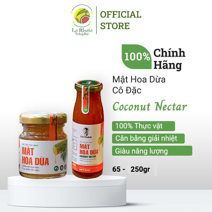 Mật Hoa Dừa Cô Đặc Ổn Định Đường Huyết 65gr và 250 gr SF01.1