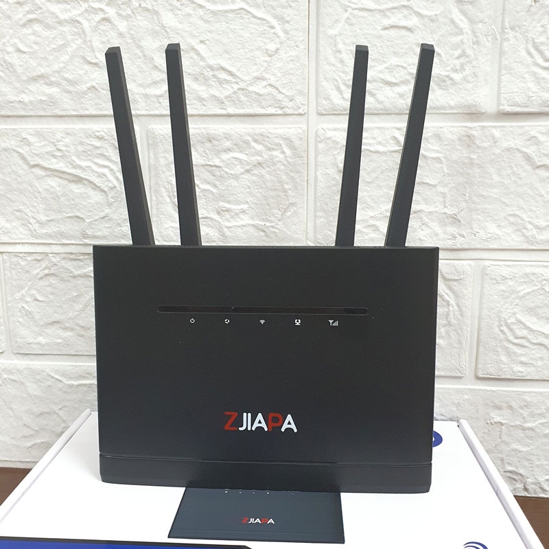 Bộ Phát Wifi 4G CPE A80 Tốc Độ 300Mb Hỗ Trợ 4 Cổng WAN/LAN – Kèm 4 ăngten