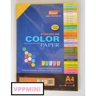 Giấy bìa màu đặc biệt A4 - 160gsm - 125gsm - 100 tờ