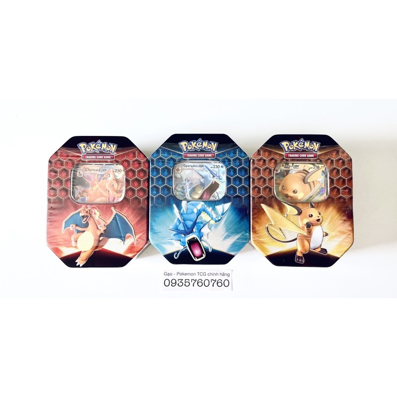 Hộp 4 packs thẻ bài Pokemon TCG: Hidden Fates chính hãng