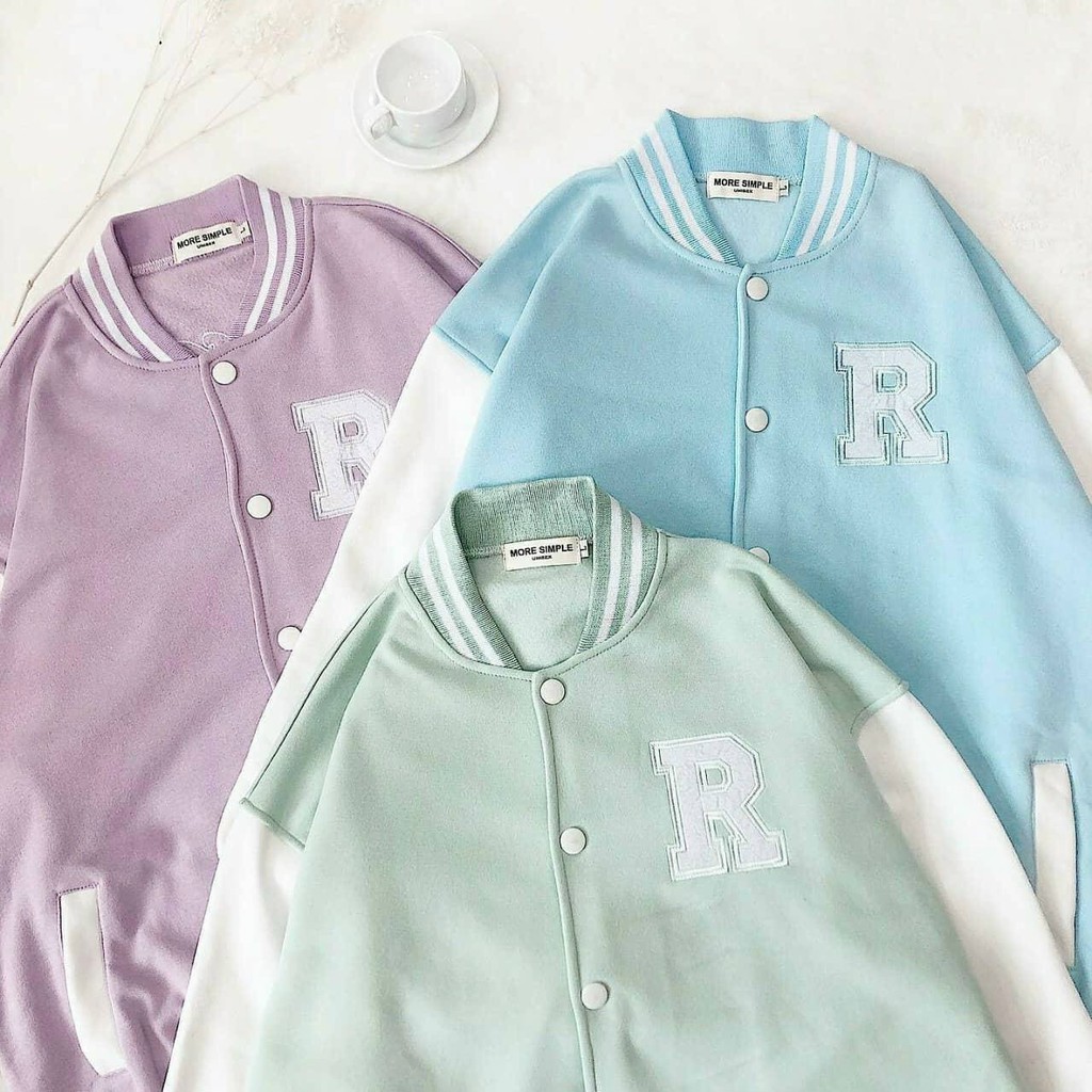 ÁO HOODIE - ÁO KHOÁC NỈ NGOẠI Dây full zip (Ảnh Thật) HOOIDE MỚI THÊU CHỮ R DỄ THƯƠNG
