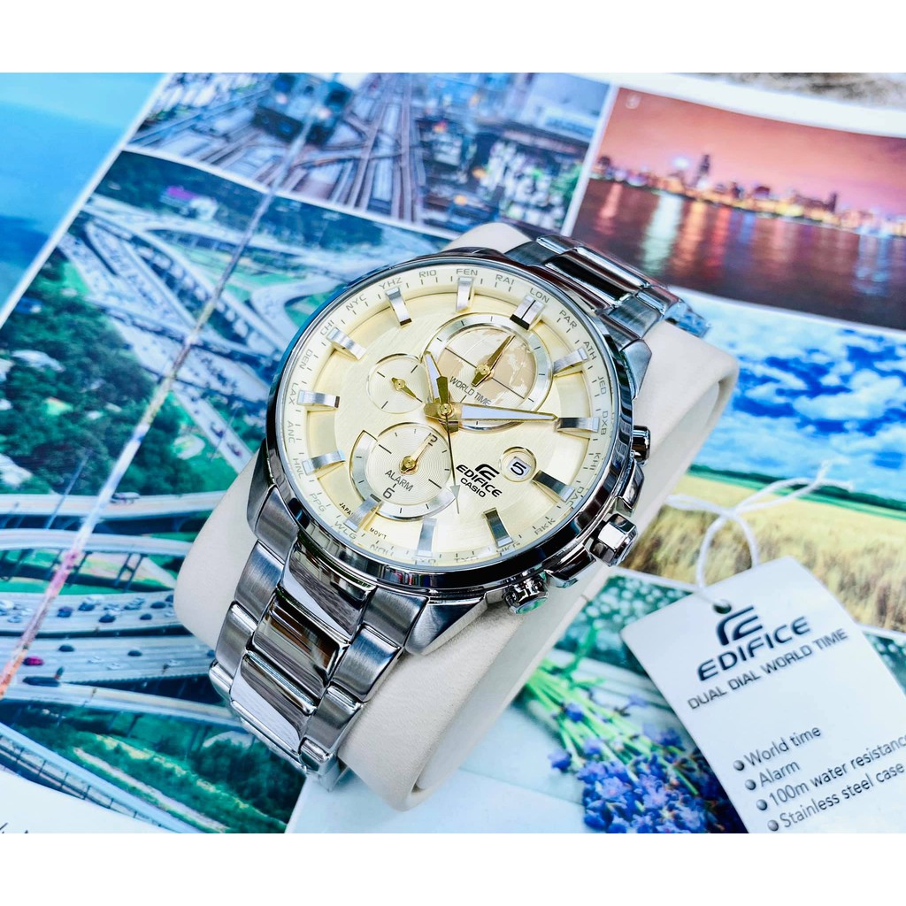 Đồng hồ nam Casio Edifice World Time ETD-310D-9AVUDF