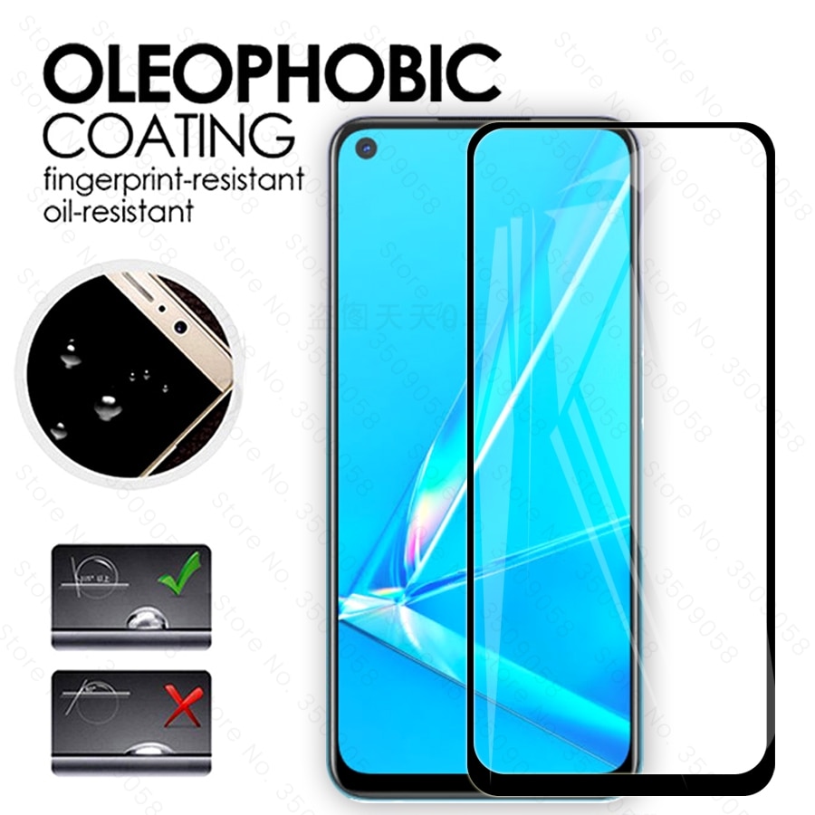 Màng dán cường lực 2 trong 1 cho camera của Oppo A52 2020 A72 A92 A 52 A 72 A 92