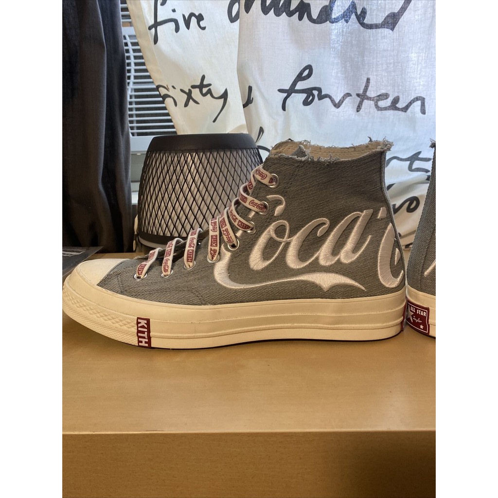 Áo Khoác Denim In Hình Coca-Cola Độc Đáo Cá Tính 2019 Kith x Chuck Taylor All-Star 1970s 160285Phụ Kiện Chuyên Dụng Dành Cho Xe Hơi