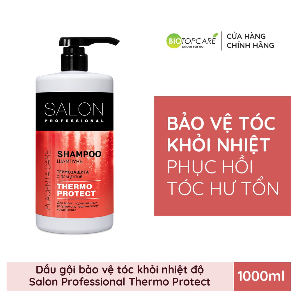 Dầu Gội SALON PROFESSIONAL Bảo Vệ Tóc Khỏi Các Tác Động Nhiệt 1000ml - TN097