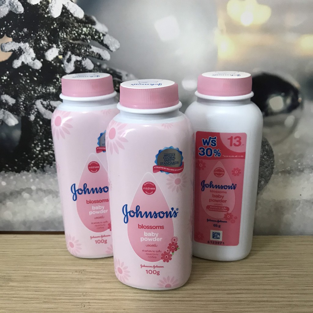 Phấn rôm Johnson Baby 65g & 100g ❤️CHÍNH HÃNG👍 chống hăm cho bé, an toàn dễ chịu