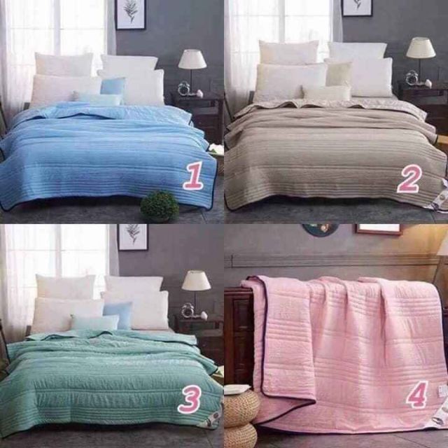 Chăn đũi muji hè thu size 2m x 2m30