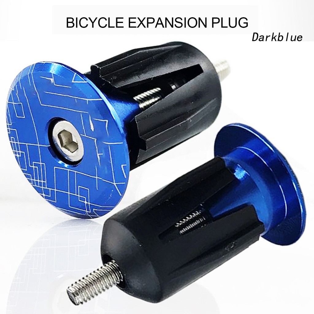 Bộ 2 Nút Gắn Tay Lái Xe Đạp Leo Núi Bằng Hợp Kim Nhôm