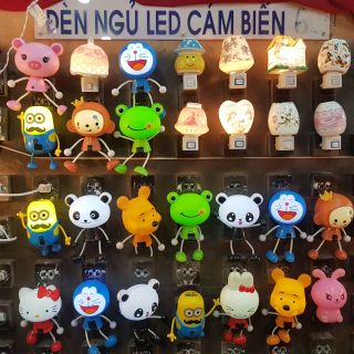 Đèn ngủ hình thú - đèn ngủ cảm biếm hình thú