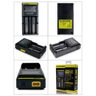 Sạc đa năng LCD NiteCore D2