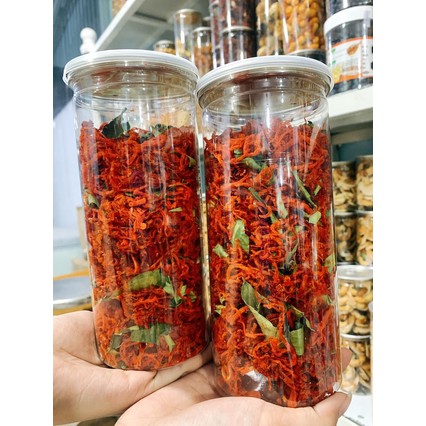 Khô Bò Sợi Dài Lá Chanh Cay Cay Mặn Mặn Ngọt Ngọt Loại 1 Hũ 250g - Đồ Ăn Vặt Nhà Làm | BigBuy360 - bigbuy360.vn