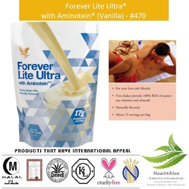 Sữa bột Dinh Dưỡng Forever Lite Ultra With Aminotein