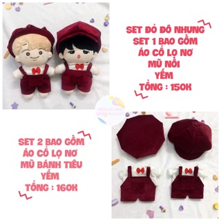 SET OUTFIT CHO DOLL 20cm