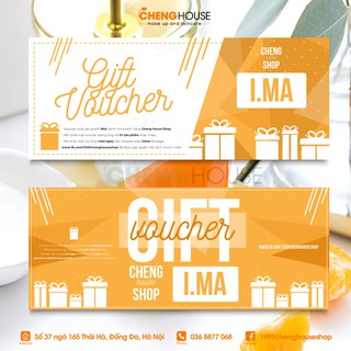 Vouucher mua hàng IMA tại Cheng House Shop