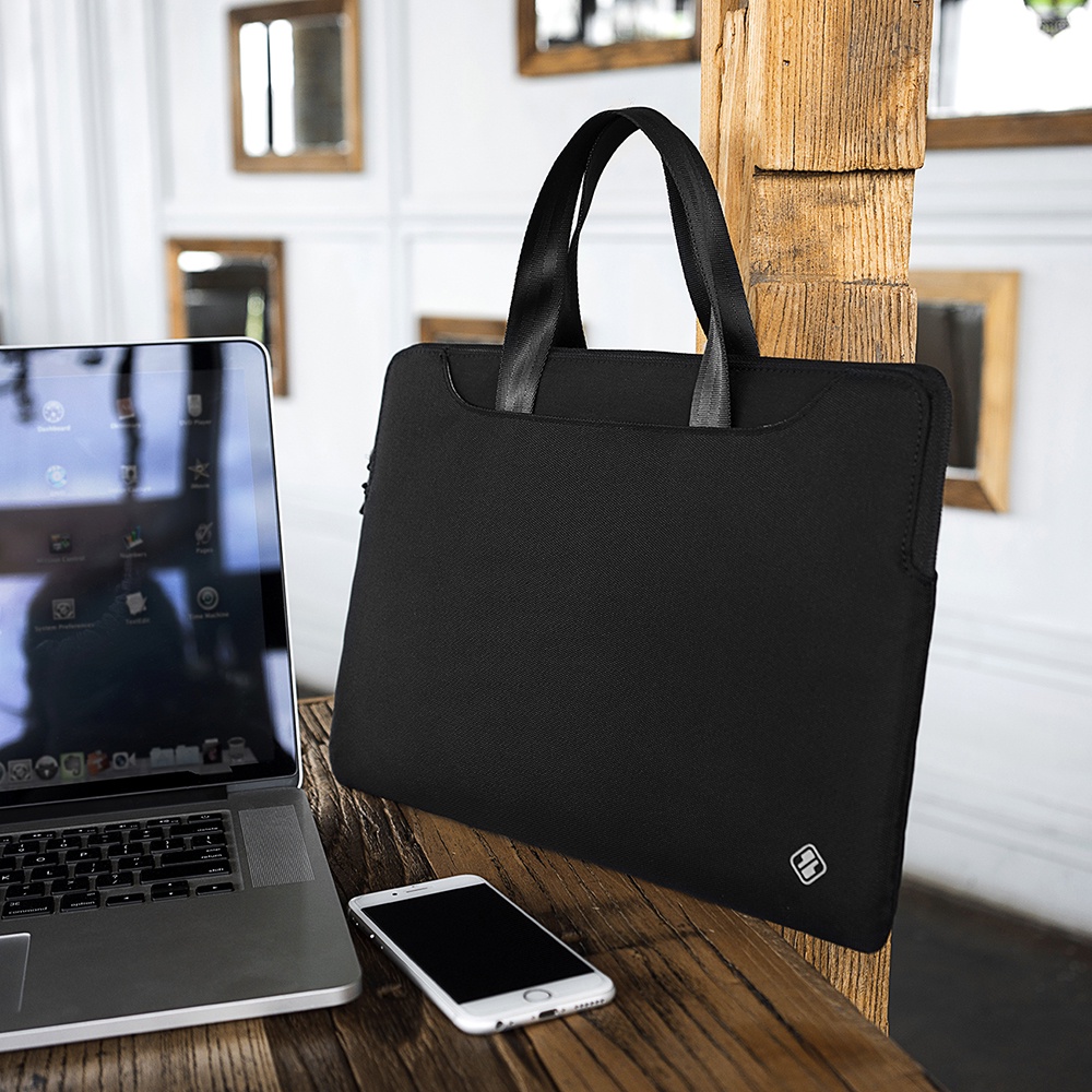 TÚI XÁCH CHỐNG SỐC TOMTOC (USA) SLIM HANDBAG MACBOOK PRO/AIR 13” A21 - HÀNG CHÍNH HÃNG