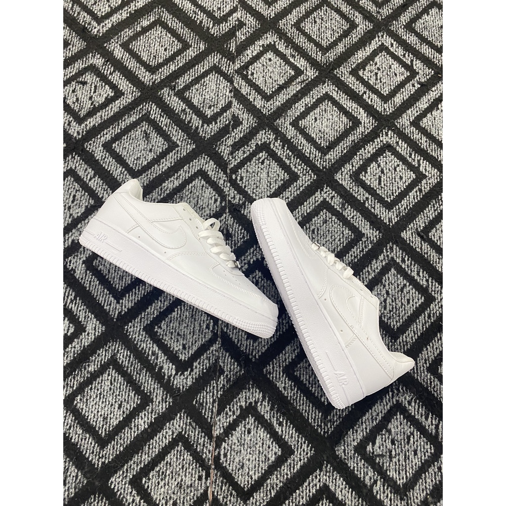 Giày Force trắng thấp cổ - giày sneaker air force one bản trung nam nữ | BigBuy360 - bigbuy360.vn