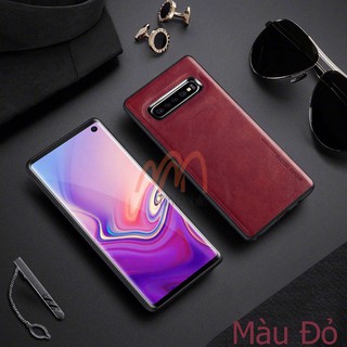 Ốp lưng da mềm Samsung S10 Plus hiệu X Level