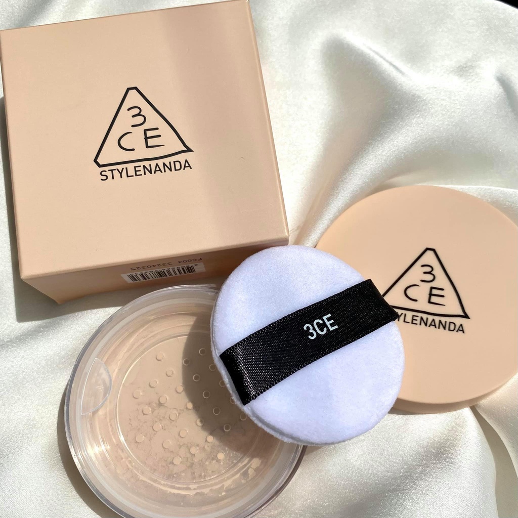 Phấn phủ bột 3CE Natural Finish Loose Powder