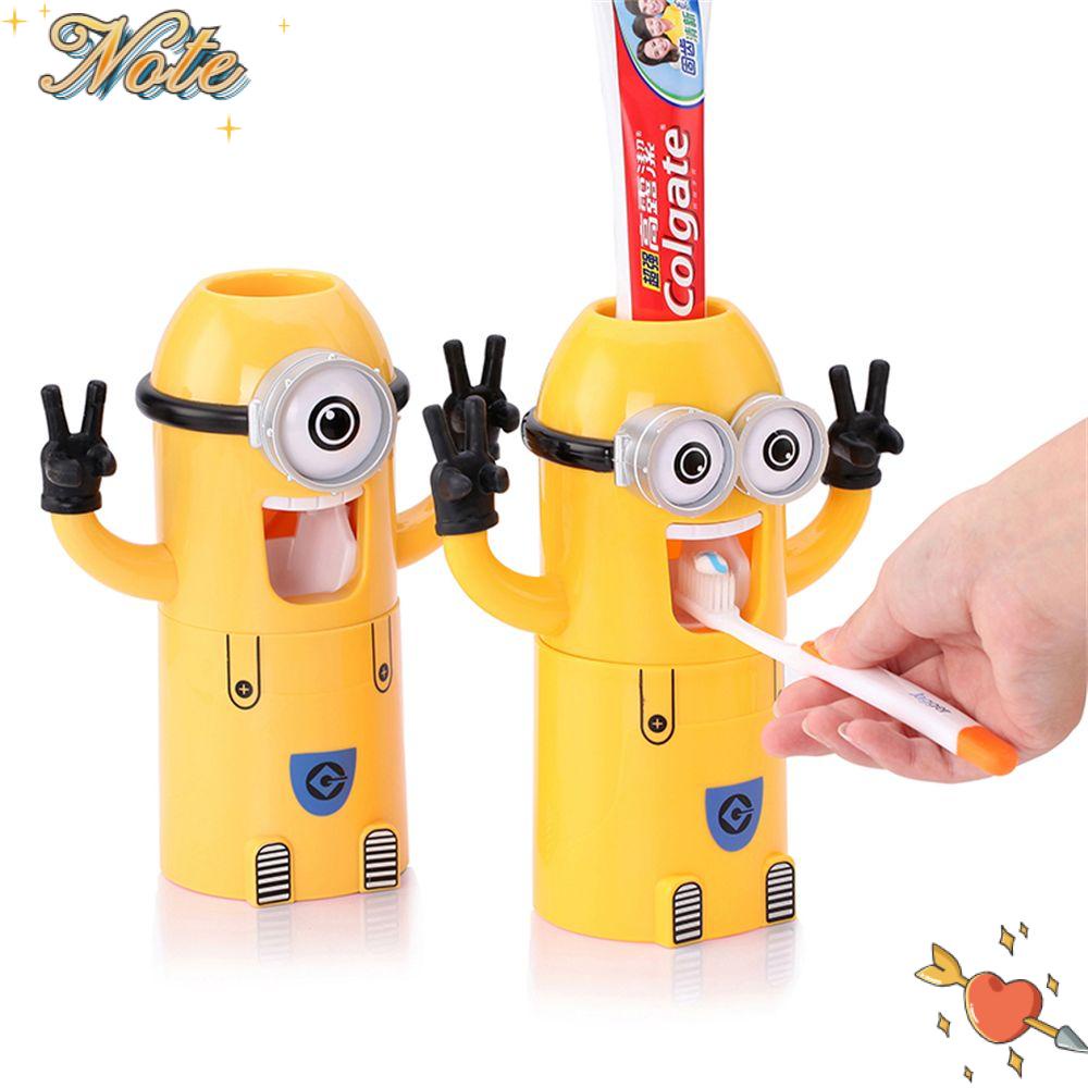 Dụng Cụ Nặn Kem Đánh Răng Tự Động NOTE1 Hình Minions Gắn Tường Tiện Lợi