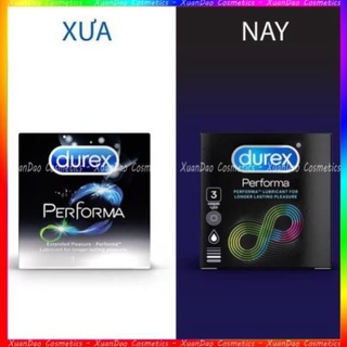 Bao cao su Durex Performa hộp 3 bao