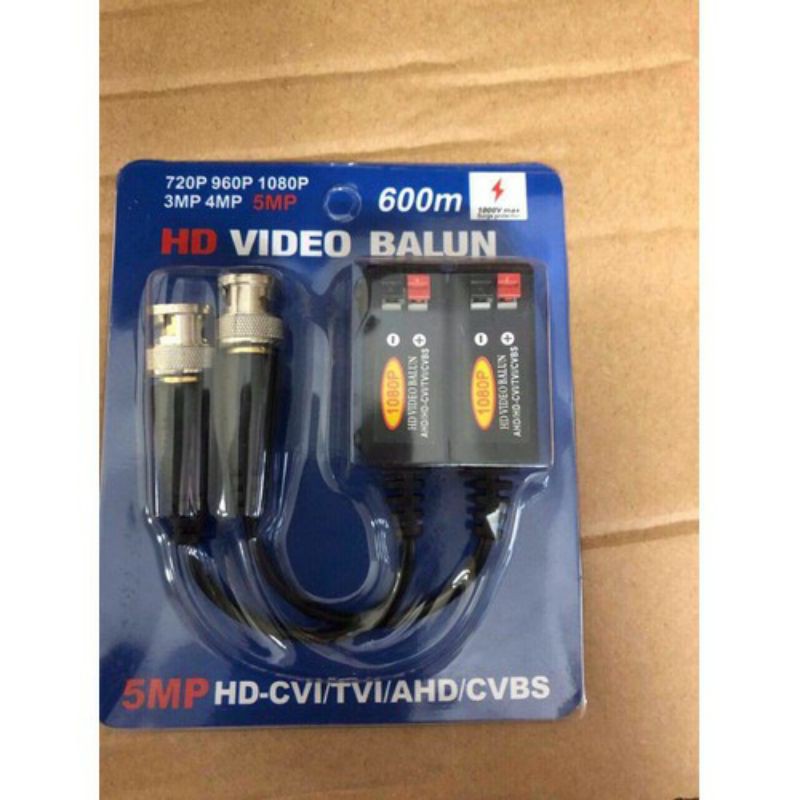 Video balun camera 5mp chuyên lắp camera