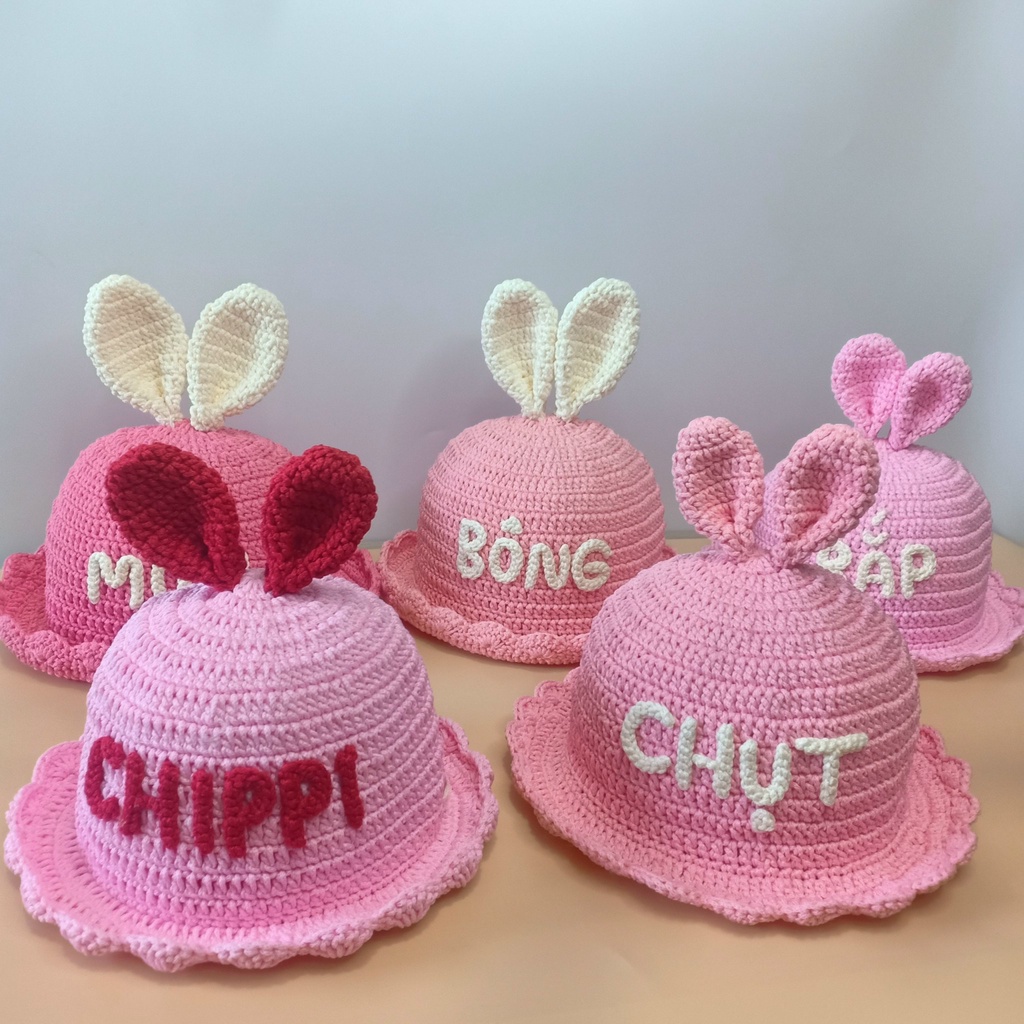 Nón Cối Mùa Hè Cho Bé Trai Bé Gái (Miễn Phí Gắn Tên Bé Theo Yêu Cầu)