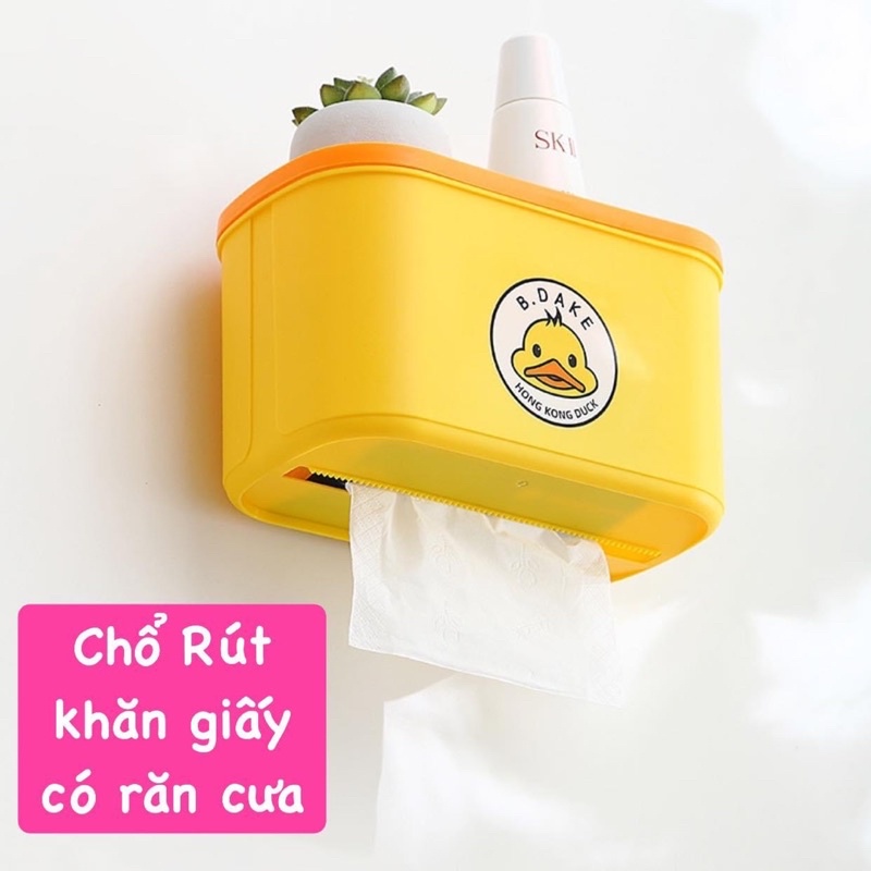 hộp đựng khăn giấy con vịt