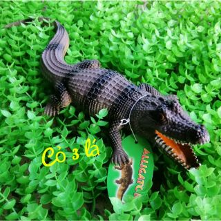 1 con Cá sấu nhỏ 30cm nhựa dẻo bền kèn bóp kêu tít tít