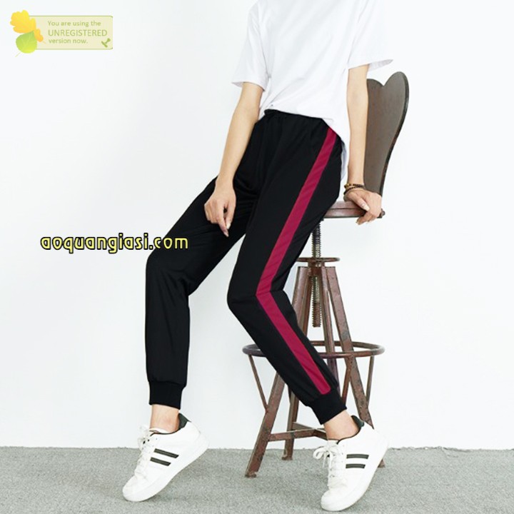 Quần Jogger bo chân 1 sọc to MT297
