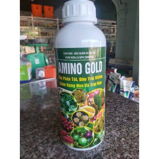Phân bón lá amino gold chai 1 lít